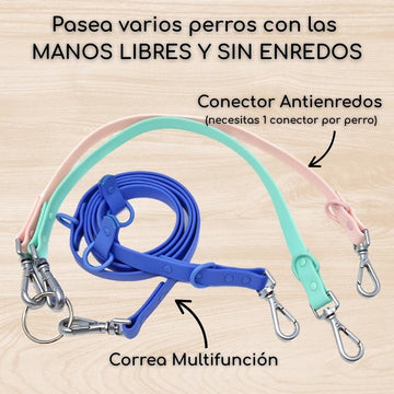 PACK Correas MANOS LIBRES + 2 Conectores SIN ENREDOS